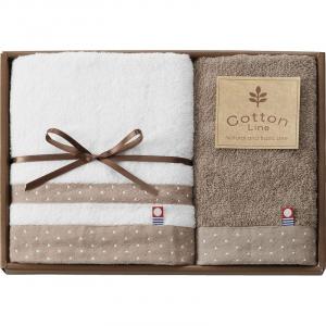 コットンライン 今治産フェイスタオル&ハンドタオル CT9020