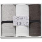 オーガニックエディション オーガニックコットン使用国産フェイスタオル3P OE1030
