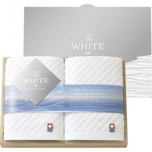 今治 ザ ホワイト 日本製 フェイスタオル2P 65520