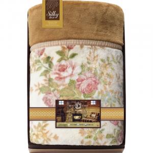 クロスロード あったかアイデア&厳選素材 厚手の衿付き毛布 2480