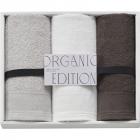 オーガニックエディション オーガニックコットン使用国産フェイスタオル3P OE1030
