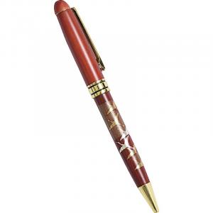 木製 漆芸ボールペン 千羽鶴 4585-336