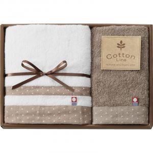 コットンライン 今治産フェイスタオル&ハンドタオル CT9020