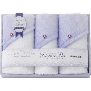 nishikawa レスプリピュール 今治製フェイスタオル2P&ウォッシュタオル TT82303507