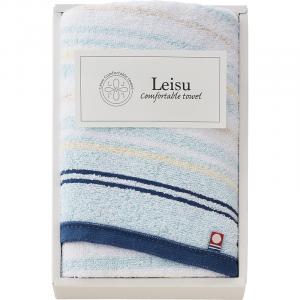 今治 リージュ フェイスタオル ネイビー L-60102