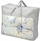 花浪漫 羽根ふとんバッグ入り ブルー HRU-510BL