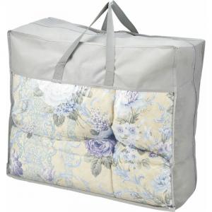 花浪漫 羽根ふとんバッグ入り ブルー HRU-510BL