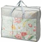 花浪漫 羽根ふとんバッグ入り グリーン HRU-515GR