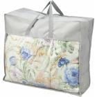 花浪漫 羽根ふとんバッグ入り ブルー HRU-520BL