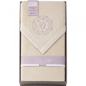 nishikawa ファインシルク シルクコットンリバーシブル毛布(毛羽部分) FQ82524000