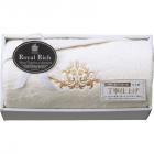 ロイヤルリッチ 国産ジャガードシルク・綿リバーシブル毛布 RR44250