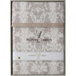 ヴァレンティノ・クリスティー ジャカード織ウール毛布(毛羽部分) VCM-158