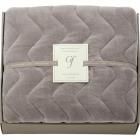 グランフランセヌーベル 吸湿発熱綿入りハイソフトタッチ敷パット バイオレットグレー GFN8057VG