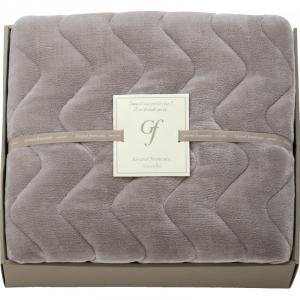 グランフランセヌーベル 吸湿発熱綿入りハイソフトタッチ敷パット バイオレットグレー GFN8057VG