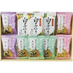 タニタ食堂監修減塩みそ汁・白子のり詰合せ ST-25