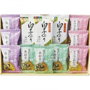 タニタ食堂監修減塩みそ汁・白子のり詰合せ ST-30