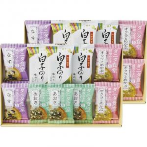 タニタ食堂監修減塩みそ汁・白子のり詰合せ ST-50